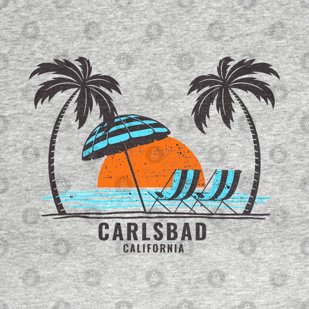 Carlsbad California by Eureka Shirts